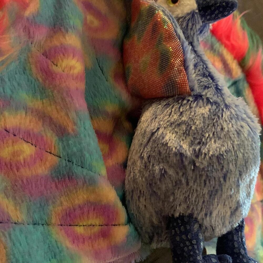 đFlashy the Peacock TY beanie baby DOB 12/30/2000 - Picture 10 of 15